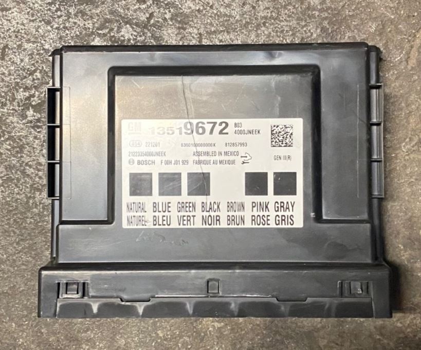 OEM | Body Control Module fits 2018-2021 Equinox GM 13519672