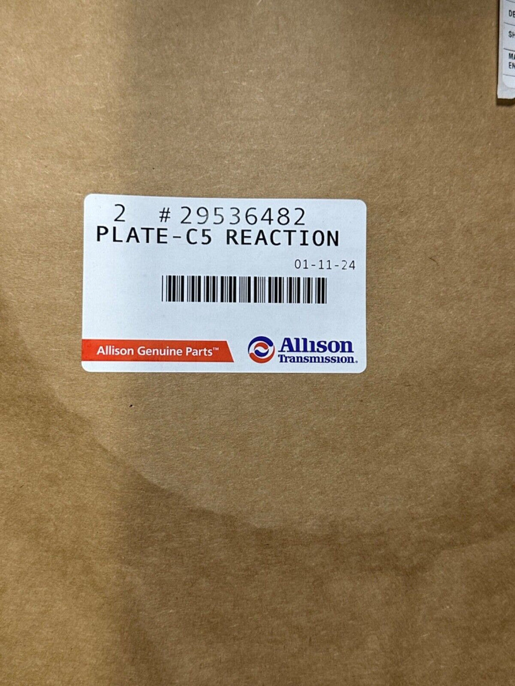 2 New OEM Allison Transmission Clutch Plates C5 Reaction Plates PN: 29536482
