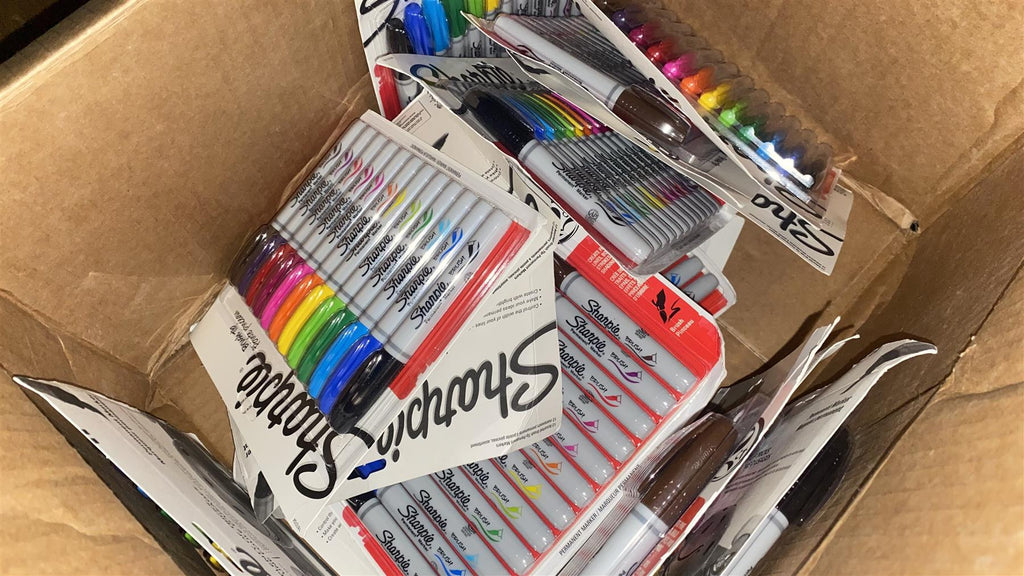 Sharpie Brush Tip 12-Marker Set Case of 36