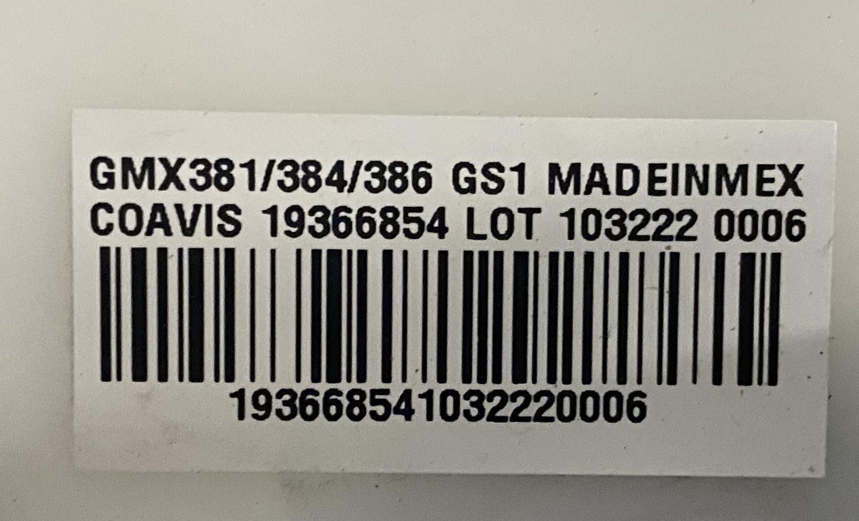 OEM | Fuel Pump Assembly Fits GM Vehicles 19366854