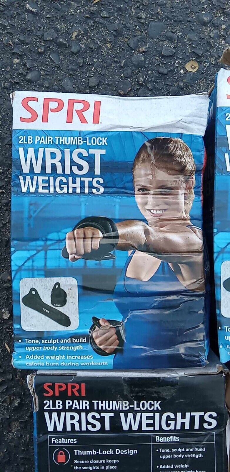 SPRI Wrist Weights Thumblock Arm Set 4lbs 2lb per  Lot of 4 07-71398