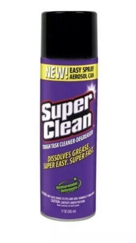 New SuperClean 309017 Aerosol Spray Degreaser Cleaner MultiSurface