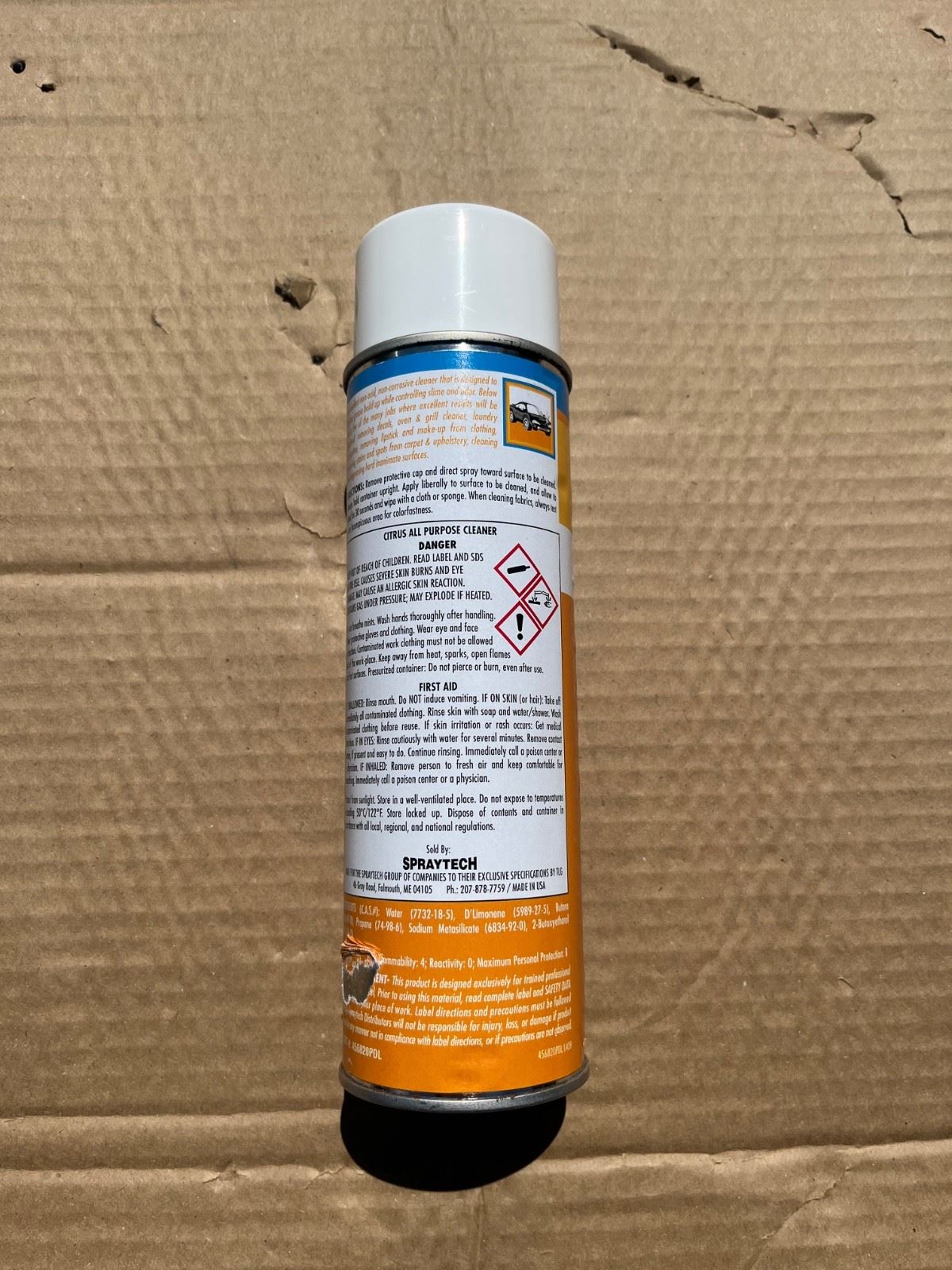 Case of 12 - Spraytech 18 oz Spray All Purpose Foaming Cleaner Citrus