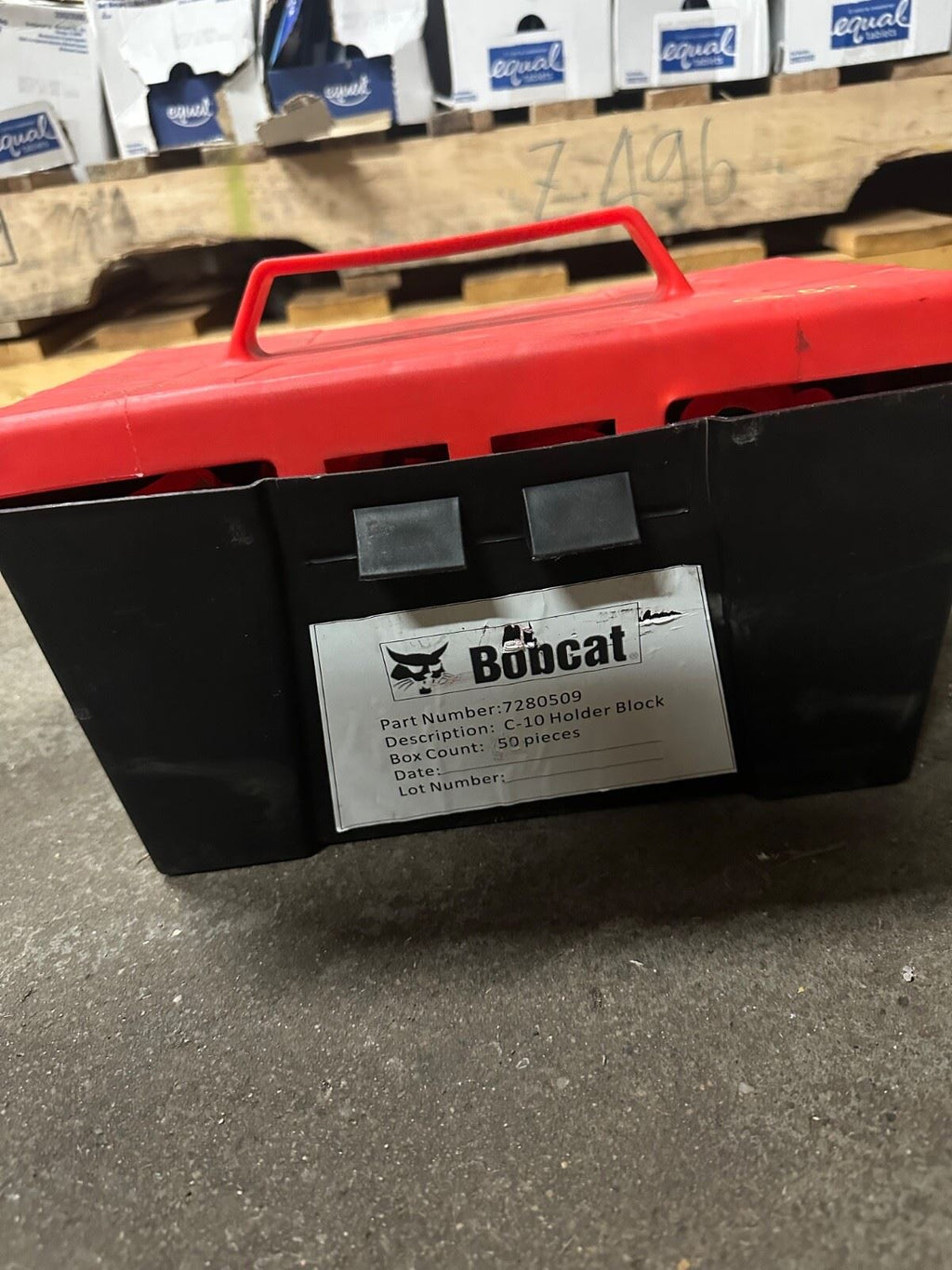 C-10 Bobcat Replacement Block many Bobcat Attachments 7280509 Case of 50