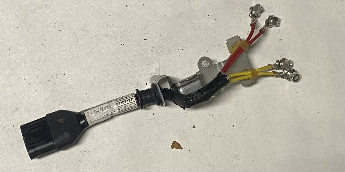 Genuine OEM GM Inner Fuel Injector Wiring Harness 97207227 LB7 2001-2004