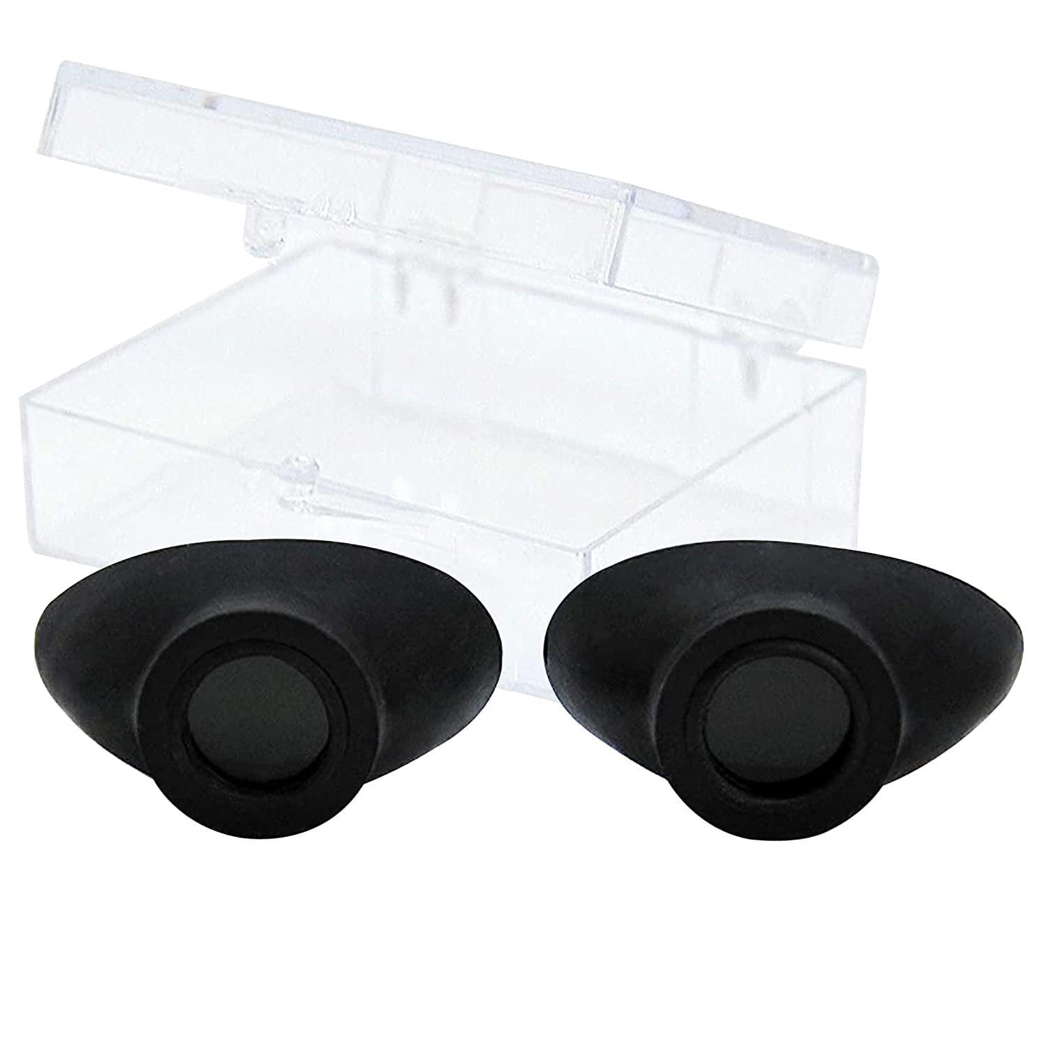 Super Sunnies Slim Flex UV Eye Protection, FDA Compliant Individual Tanning Goggles Eyeshields Black