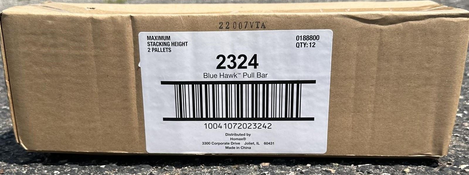 Pull Bar Laminate Flooring by Blue Hawk Case of 12