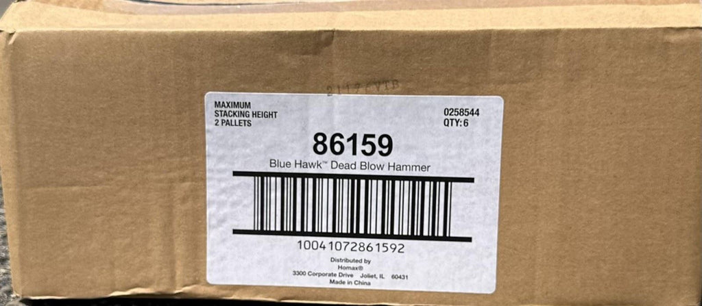 Dead Blow Hammer by Blue Hawk Case of 6