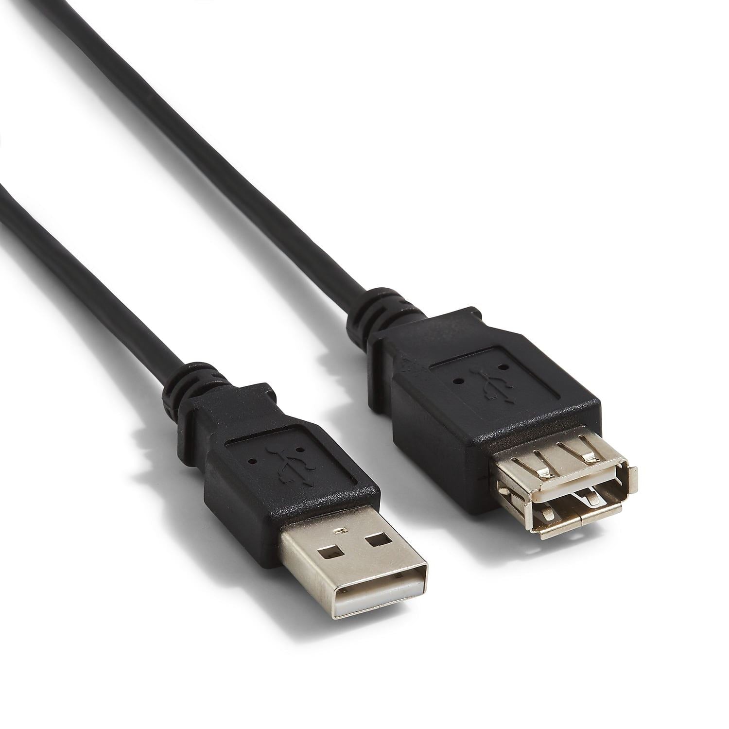 USB 2.0 Extension Cable 6 ft Black NX29753
