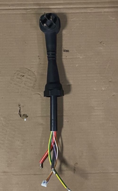 OEM | 4 Prong Power Chord Stripped End for EV Chargers VOLEX VEUS1450TH2A3