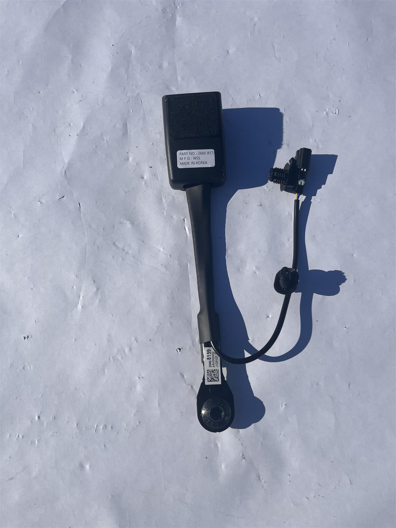 Genuine GM Seat Belt Assembly 26608159 OEM Safety Restraint System