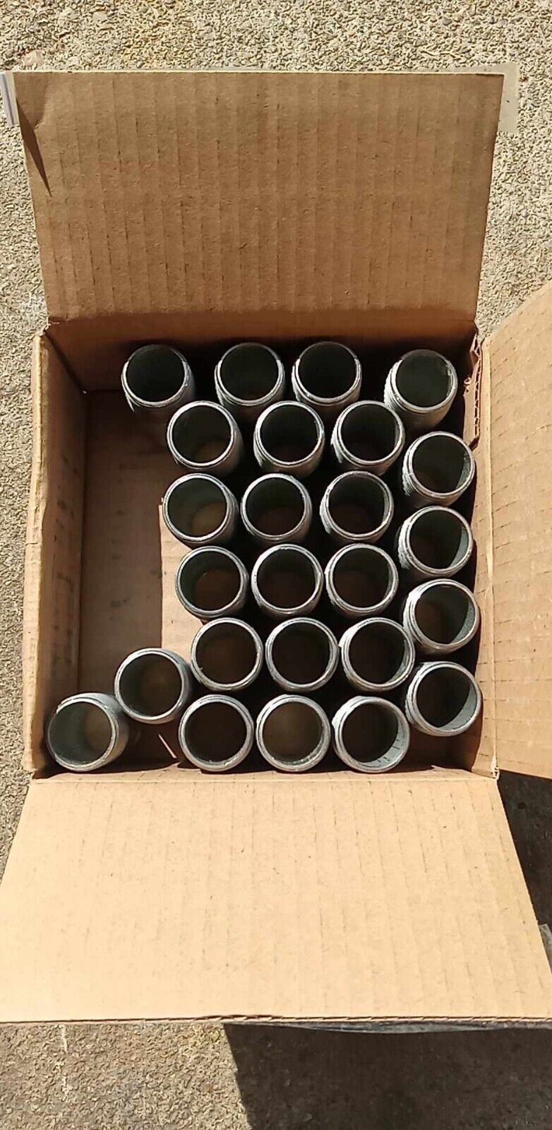 Robroy Industries Rigid Conduit Nipple, 3/4X6 Galvanized GALNIP3/4X6 QTY 25