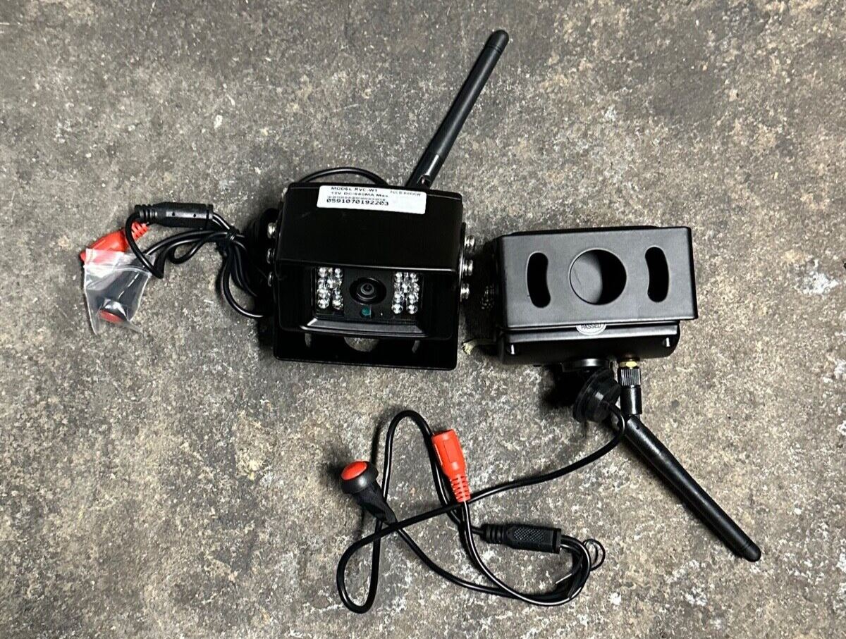 Wireless Camera & Receiver Kit RVC-W1 and RVC-W2 Cameras Only