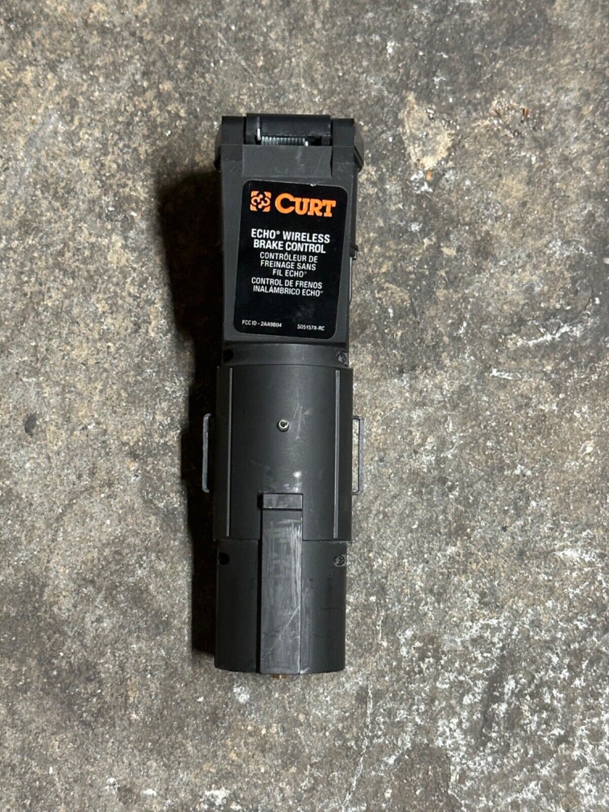 CURT 51180 Echo Mobile Electric Trailer Brake Controller with PIN#