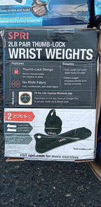 SPRI Wrist Weights Thumblock Arm Set 4lbs 2lb per  Lot of 4 07-71398