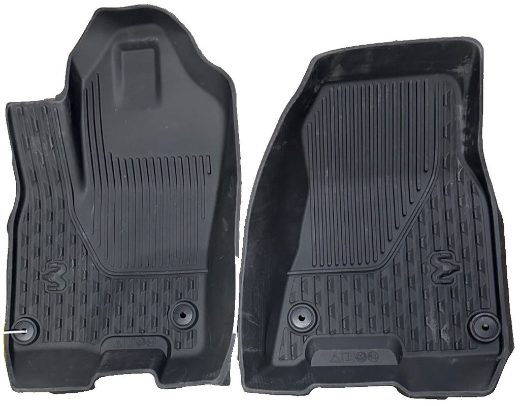 OEM | Rubber Floor Mats Fit 2019-2023 Ram 1500 82216269AD FRONT MATS ONLY