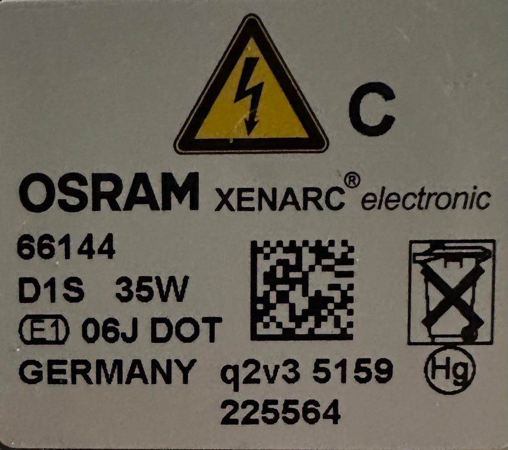 OEM | Xenarc Light Bulb for headlights 35W Osram 66144