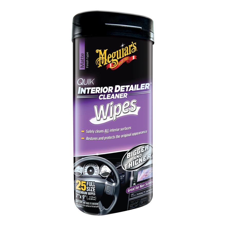 Meguiar's Quik Interior Detailer Cleaner, G13600, 6 Pack