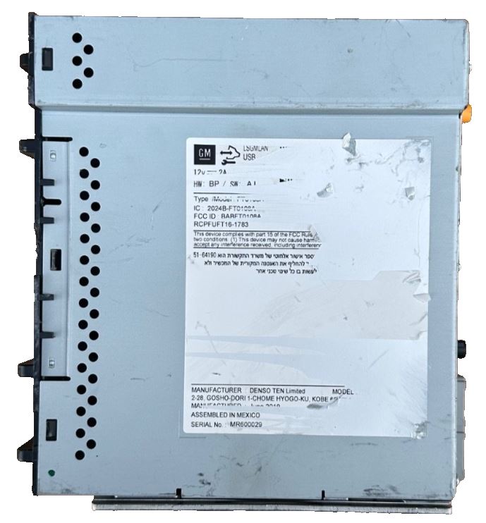 OEM | Radio Receiver Sirius XM Fits 2019-2020 Malibu & 2019 Equinox GM 84667778