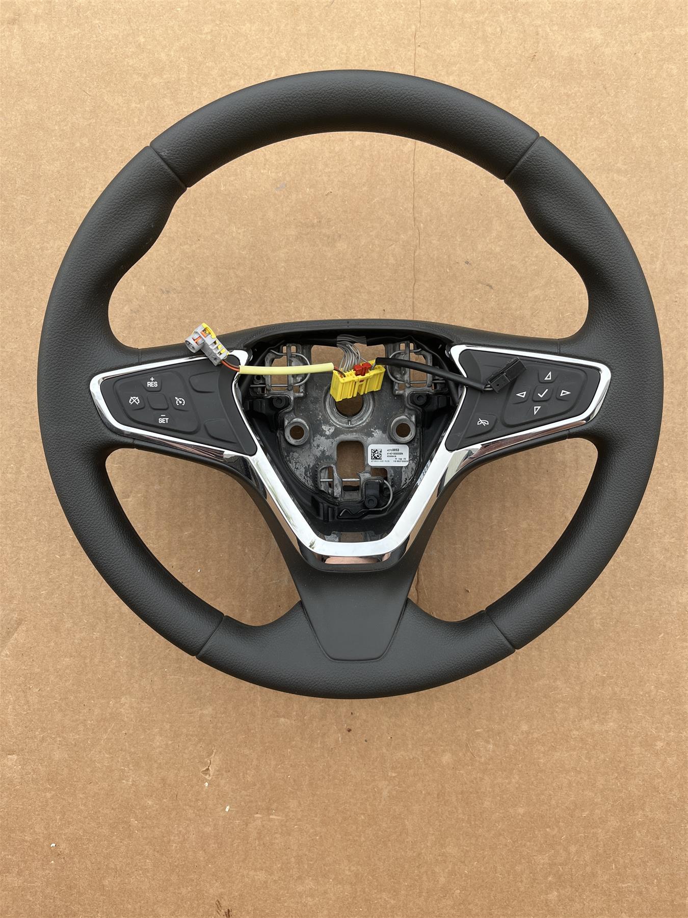 GM 42708893 Black Steering Wheel for 2018-2019 Chevrolet Cruze