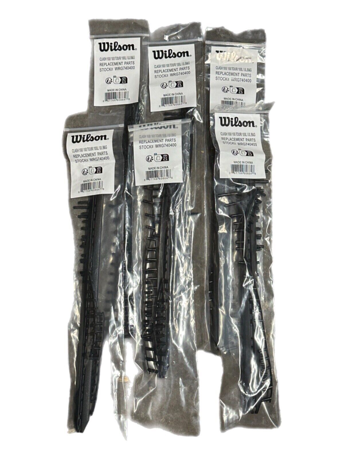 BUMPER GUARD GROMMET SET: 2019 WILSON CLASH 100/TOUR 100/100L (16X19) LOT OF 6