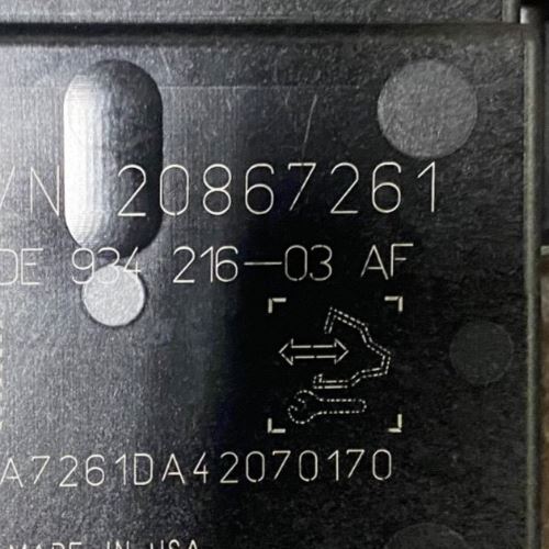 OEM | Fuel Pump Flow Control Module Fits in 2011-2012 Camaro GM 20867261