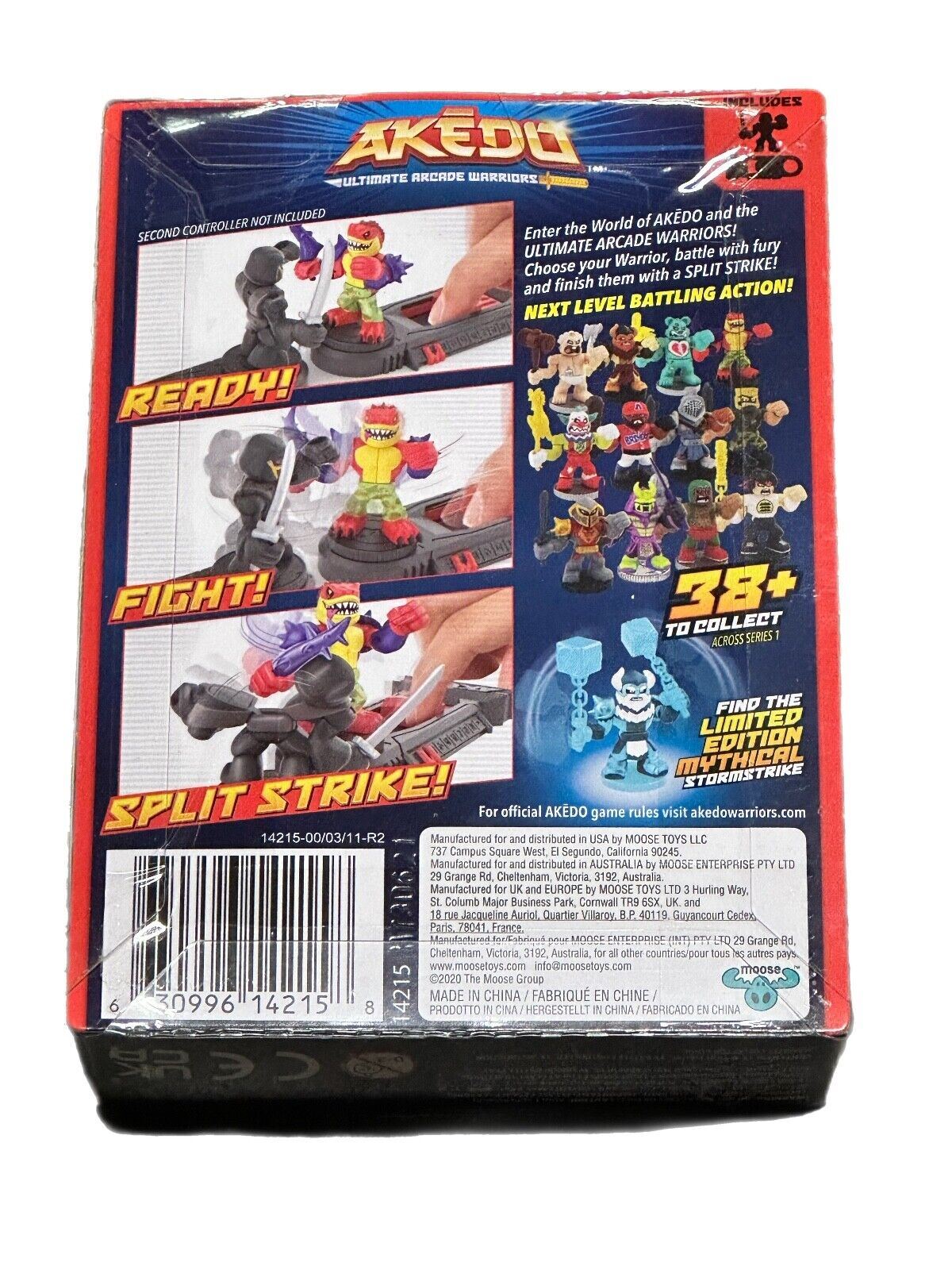 Akedo Ultimate Arcade Warriors Mini Battling Action Figure - NEW