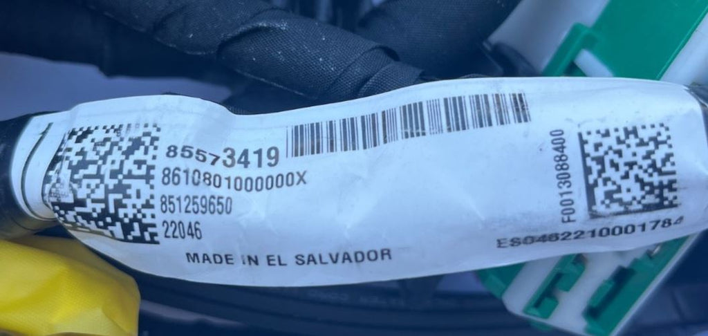 GM Electrical Wire Harness 85573419 OEM Factory Replacement Connector