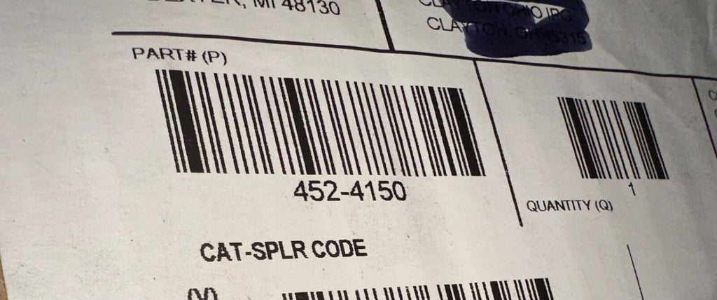 CAT 452-4150 Gutter Brush Kit – OEM Caterpillar – Fits BP115C & BP118C Pickup Brooms – Left or Right Side Mount