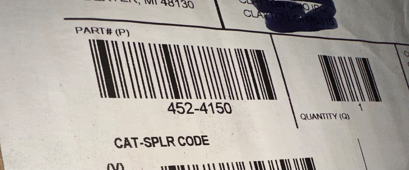 CAT 452-4150 Gutter Brush Kit – OEM Caterpillar – Fits BP115C & BP118C Pickup Brooms – Left or Right Side Mount