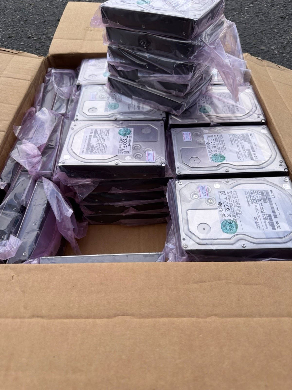 HGST HUA723030ALA640 3TB 7.2K 64MB 3.5 SATA 6Gb/s Hard Drive 50 pcs"