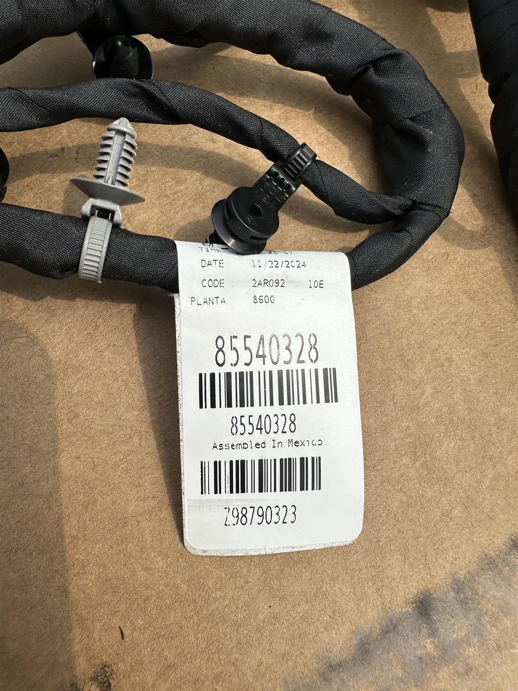 GM 85540328 Rear Sensor Wiring Harness for Chevy Silverado 2021-2022
