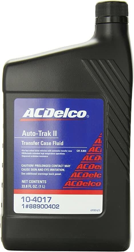 OEM | Auto Trak II Transfer Case Fluid 1L GM 88900402 10-4017