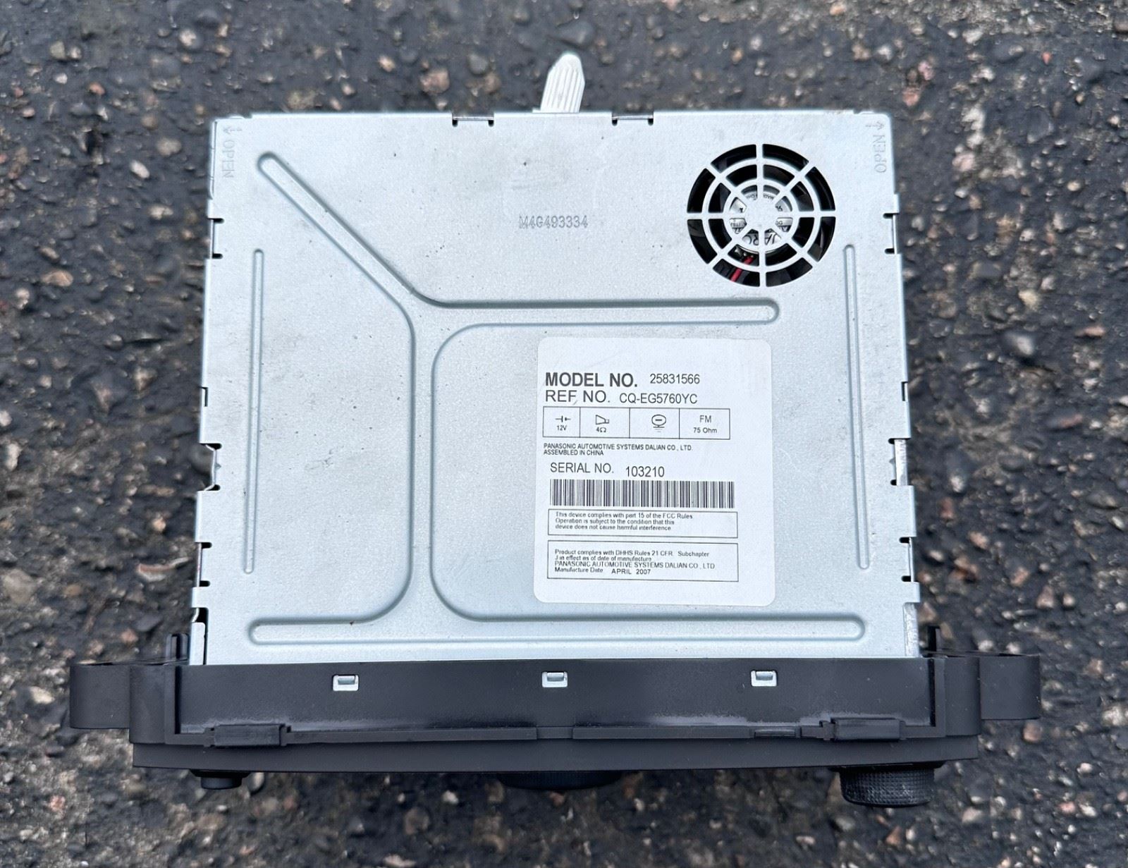 OEM | Radio CD Mp3 Input US8 GM Chevy Tahoe Silverado GMC Yukon 2007-13