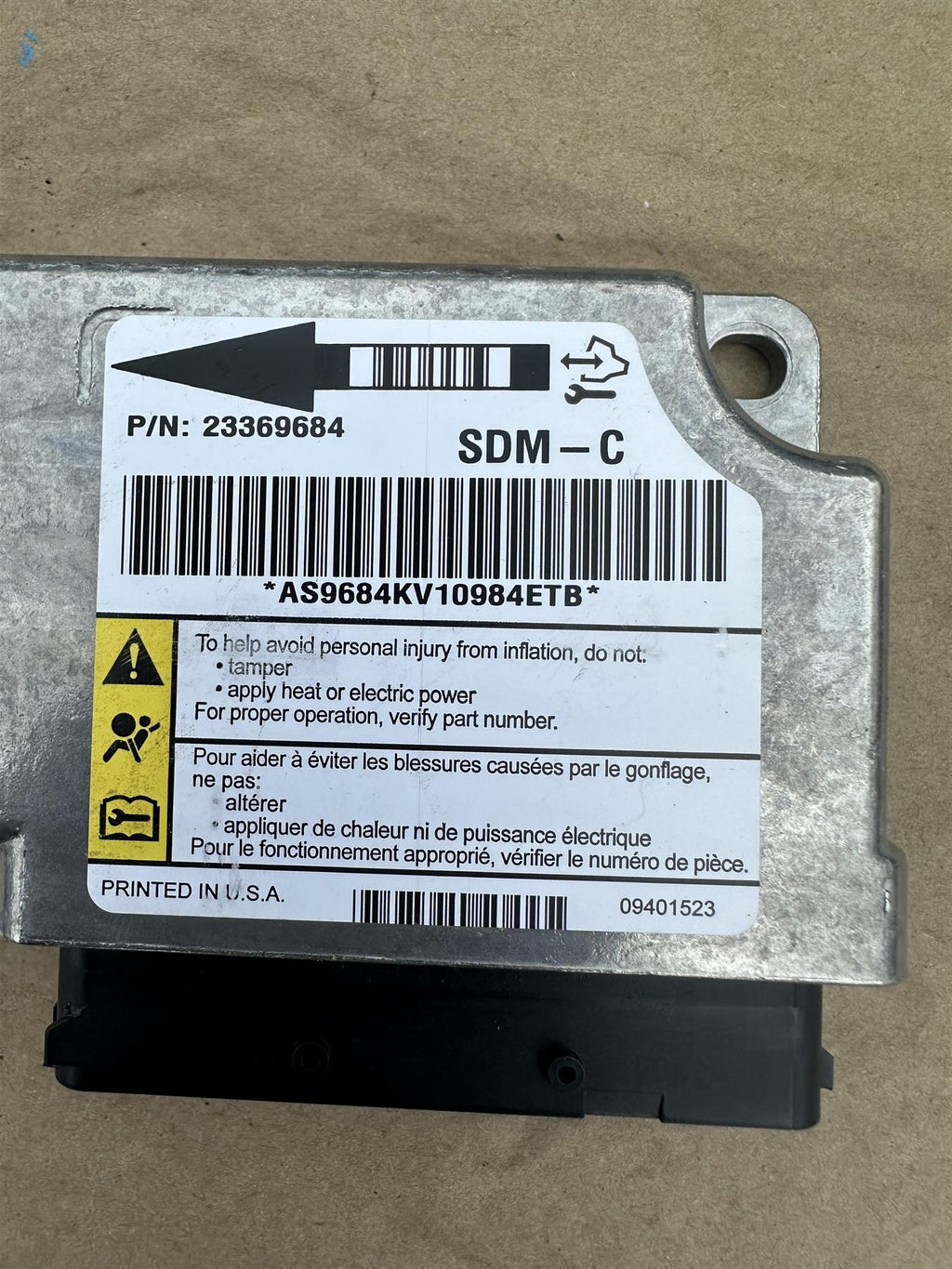 Genuine GM 23369684 Diagnostic Module - OEM Safety Part