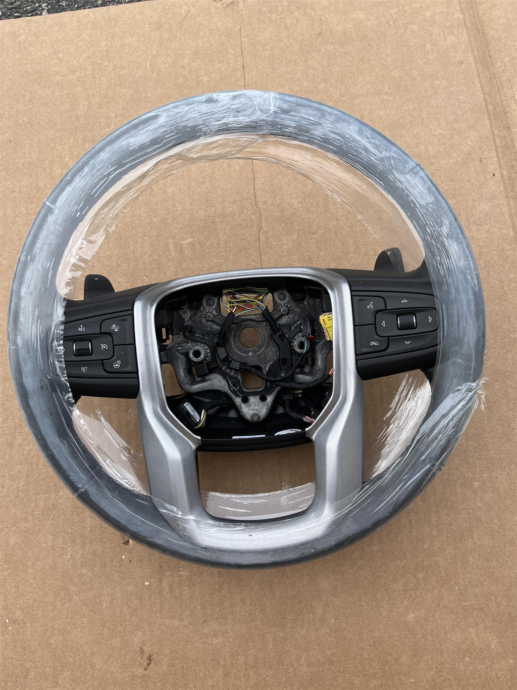 GM 87821721 Black Steering Wheel for Chevrolet Silverado GMC Sierra