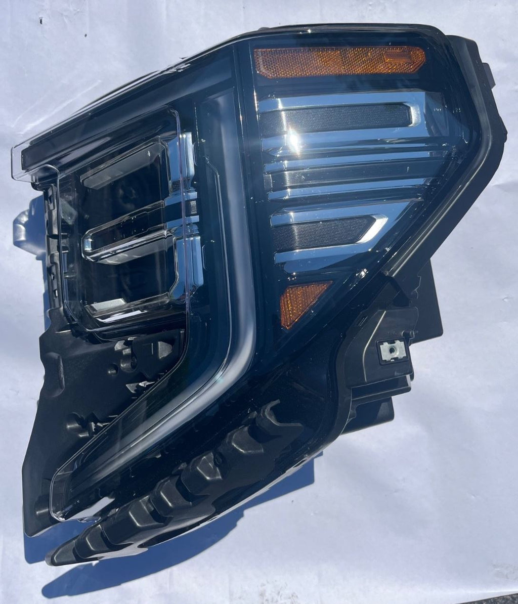Genuine OEM 2022-2026 Headlight For Sierra 1500 2 Broken Tabs | LH 85064856 GM