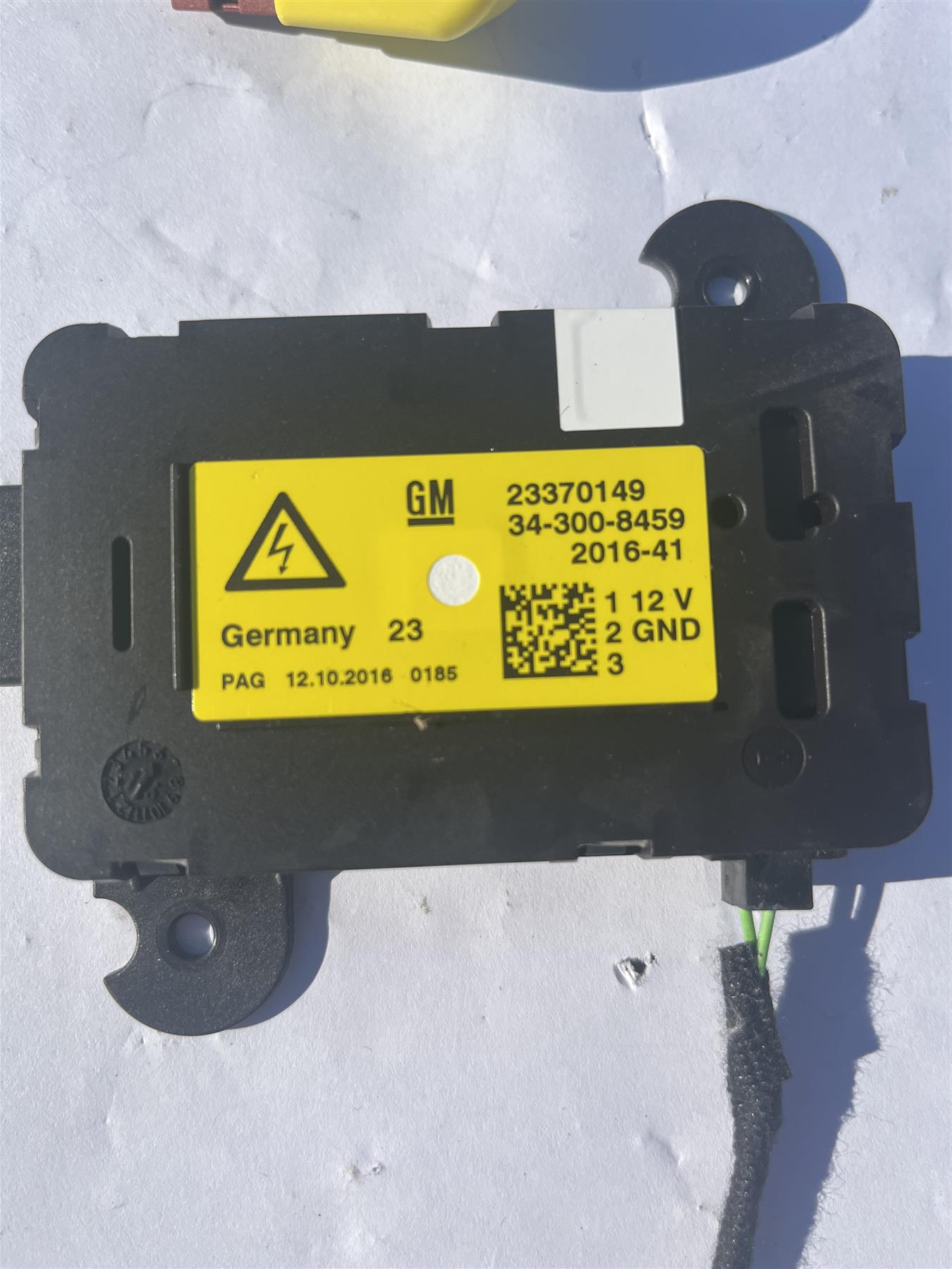 Genuine GM Air Quality Sensor Module 23370149 Cadillac ATS CTS OEM Intake