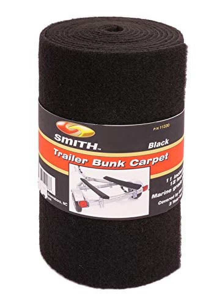 CE Smith Trailer Carpet Roll - Black - 18" x 18'