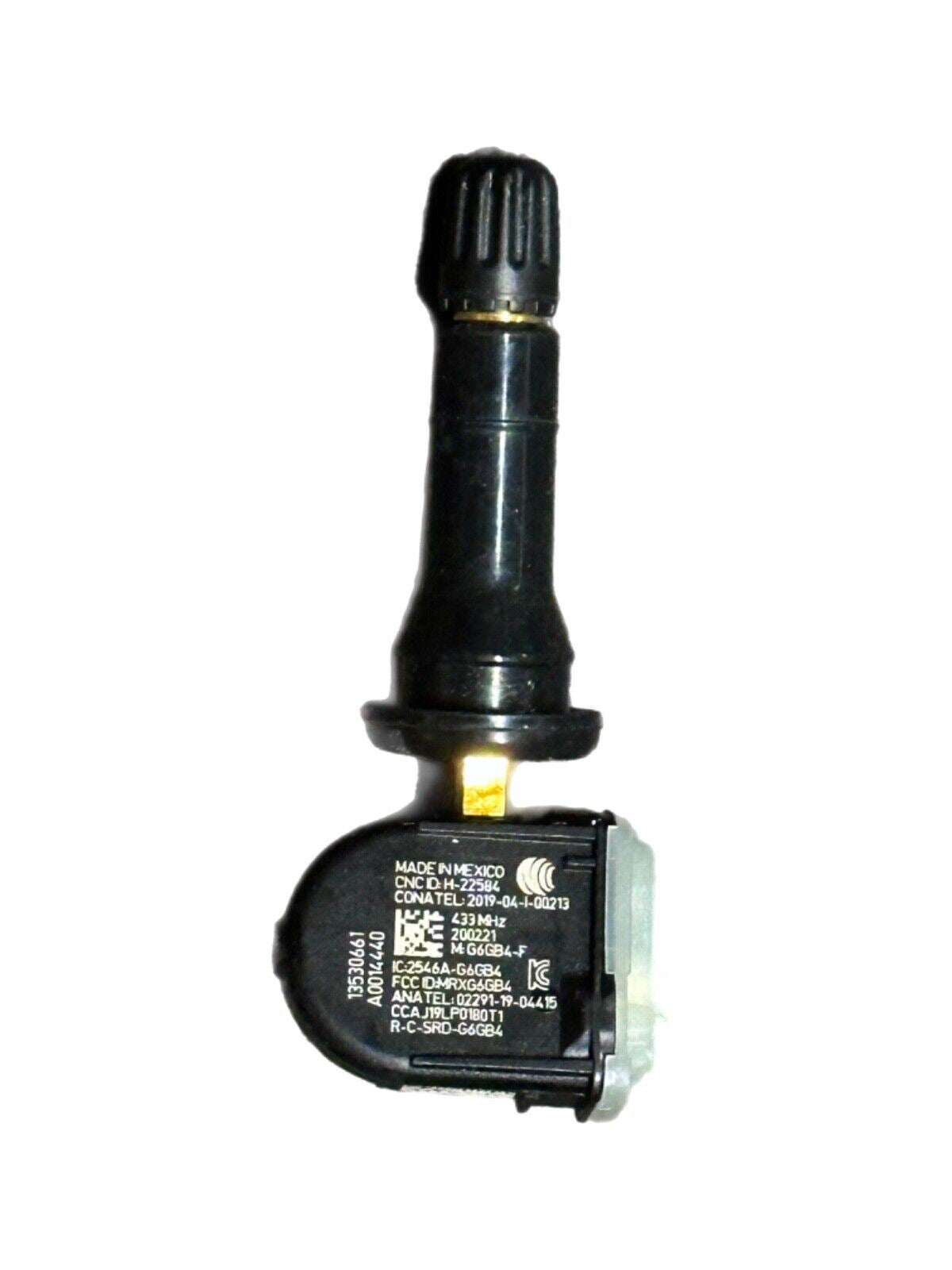 New OEM Wheel Tire Pressure Monitor (XL8 - 433 Mhz) - GM (84991144) Sensor 4C