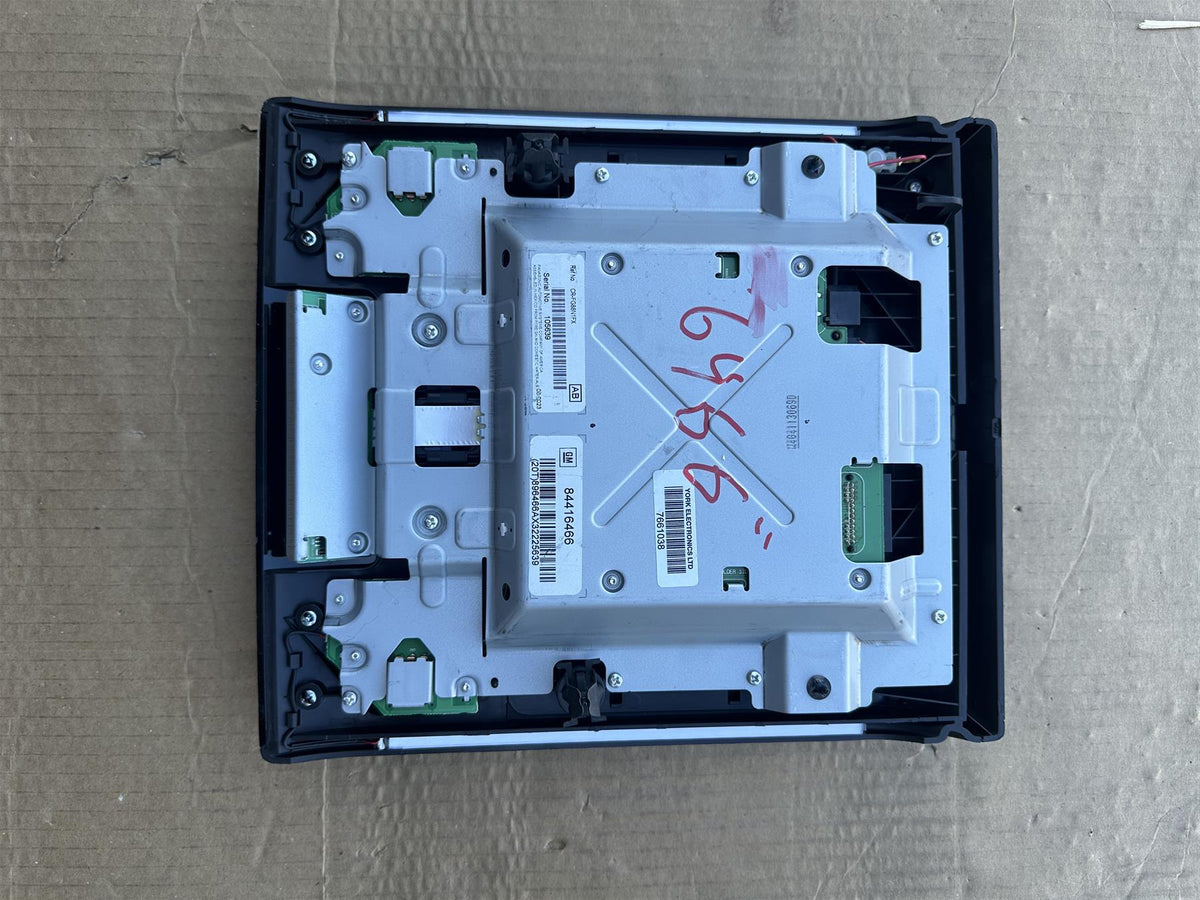 Genuine GM 84416466 2nd Row Overhead DVD Display Jet Black OEM