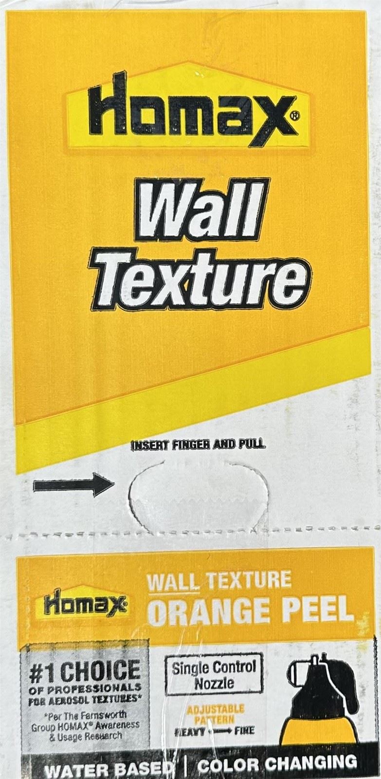 Homax White Water-Based Wall and Ceiling Texture Paint 10 oz, Pack of 6
