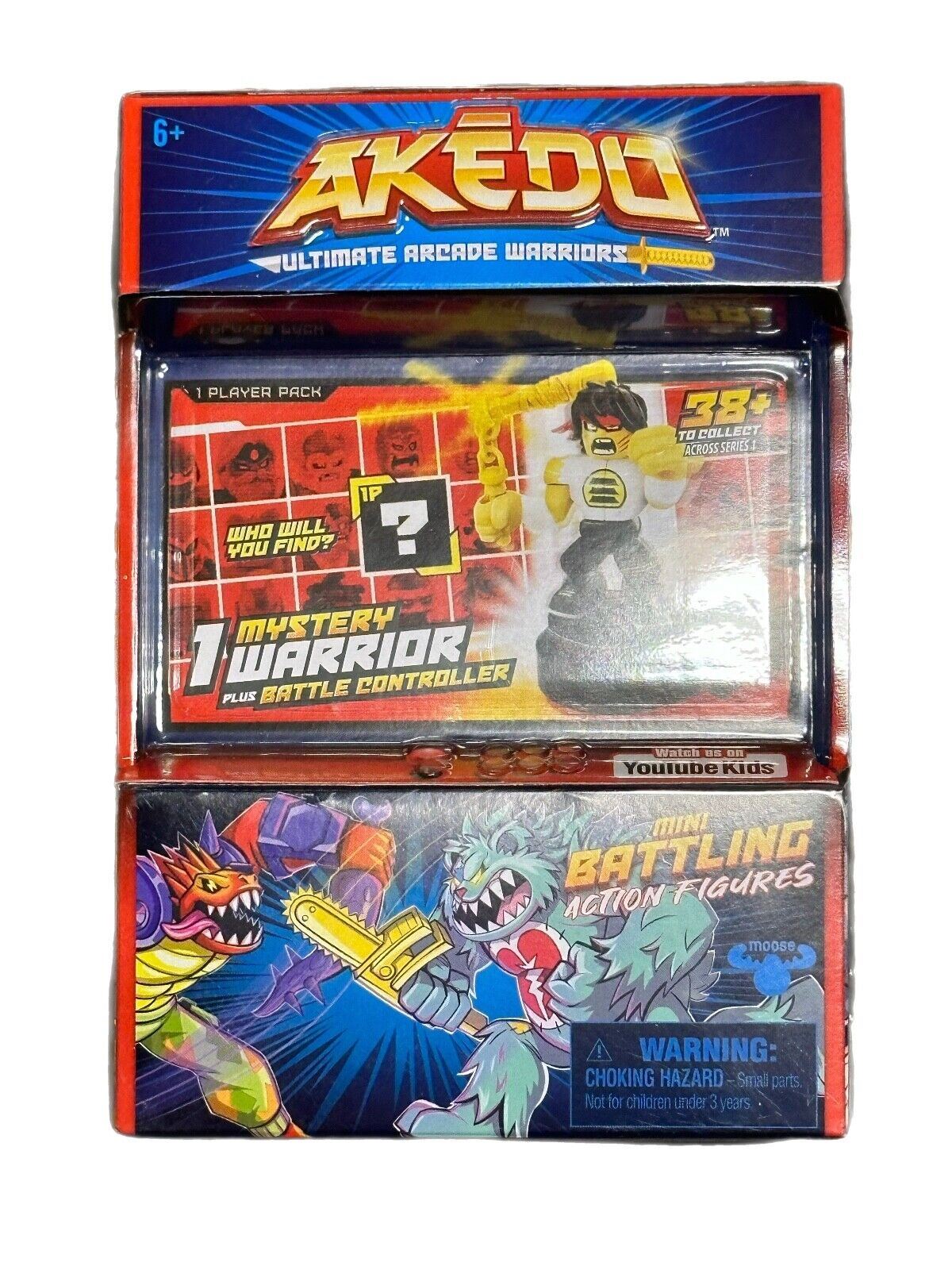 Akedo Ultimate Arcade Warriors Mini Battling Action Figure - NEW