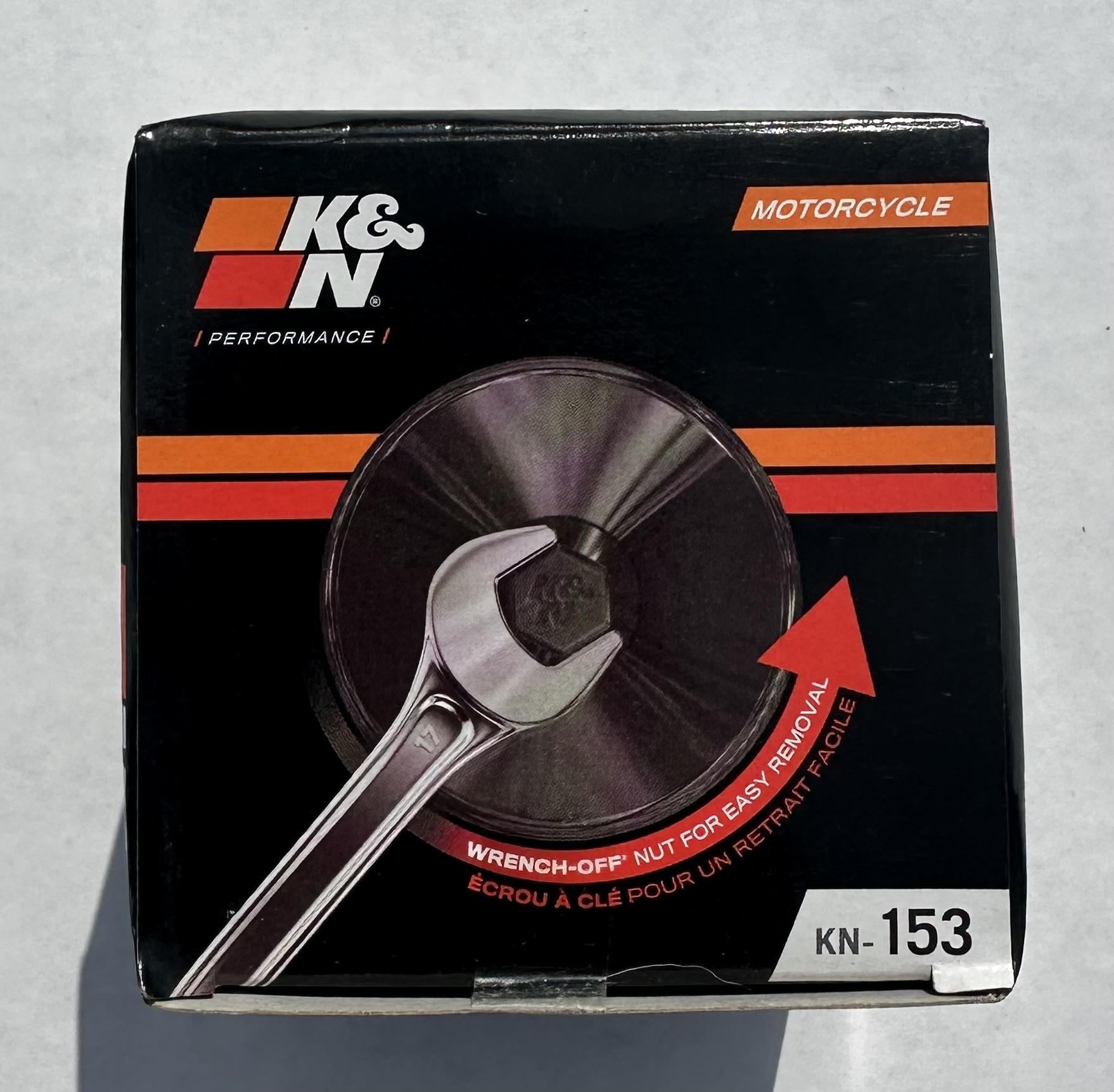 K&N KN-153 Oil Filter for Ducati Monster/Multistrada 2013-2025