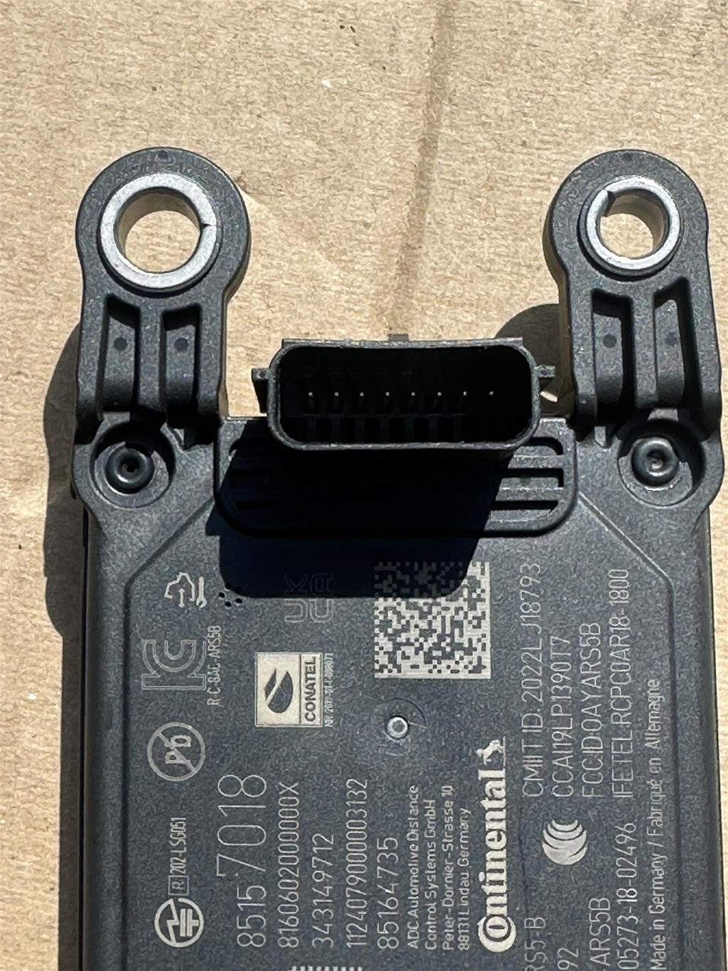 GM OEM Forward Range Radar Sensor 85157018 Escalade Tahoe Yukon