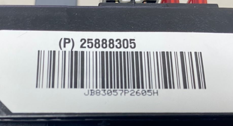 OEM | Block Assembly Body Wiring Harness Junction fits 08-09 Express GM 25888305