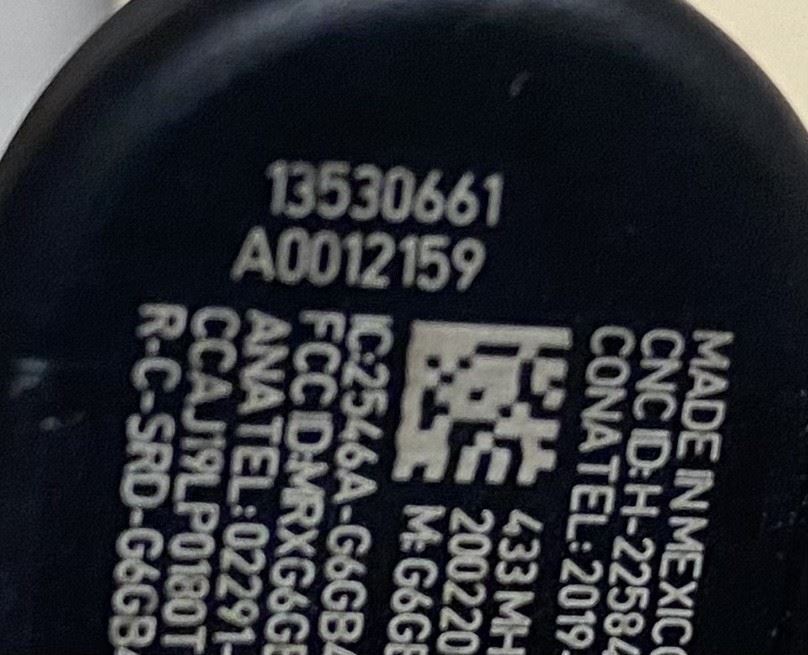 OEM | Tire pressure Monitor Sensor fits 2020-2025 CT5 GM 13530661