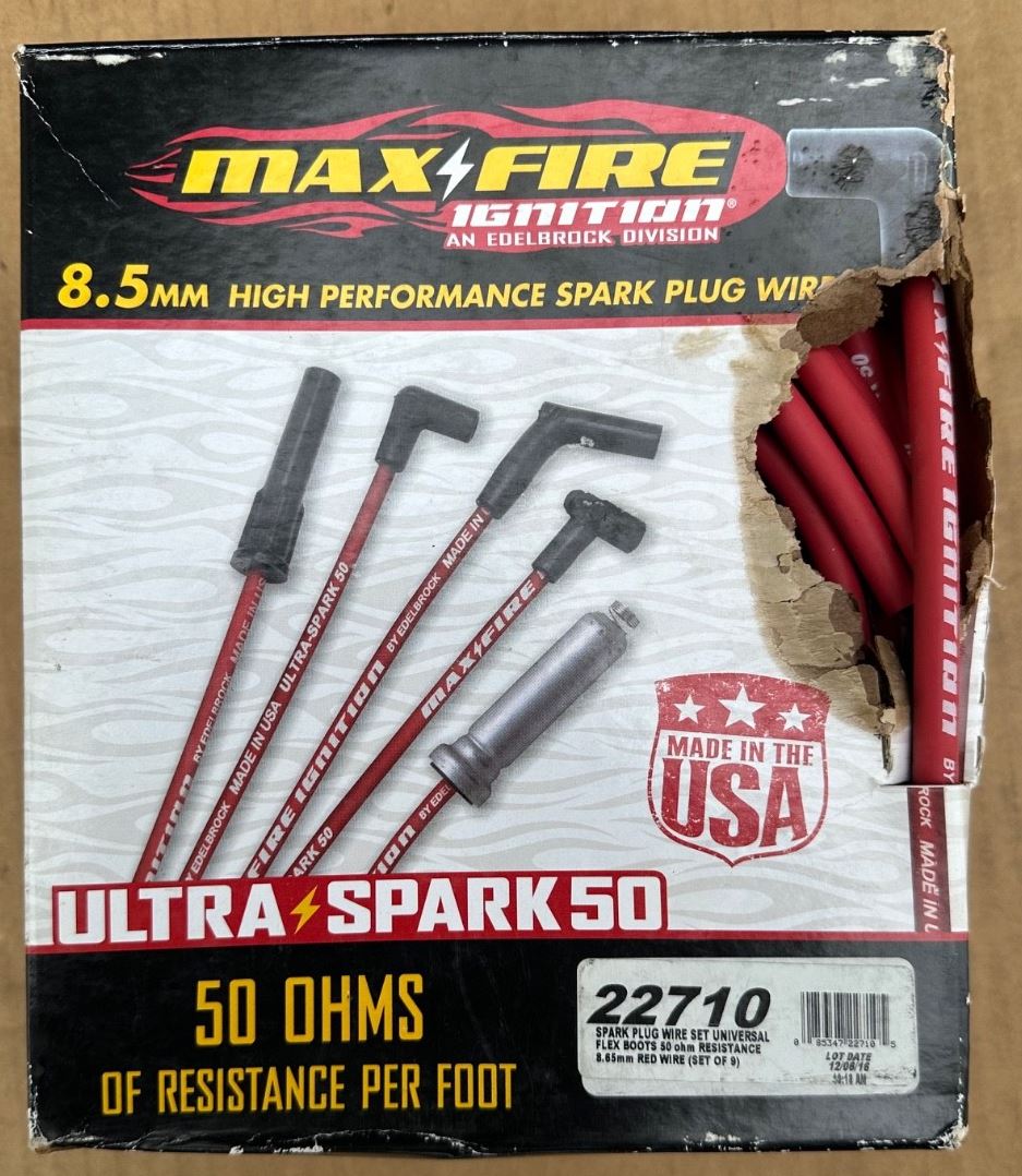 OEM | Spark Plug Wire Set Edelbrock Fits 1997-2015 Most GM Vehicles 22710