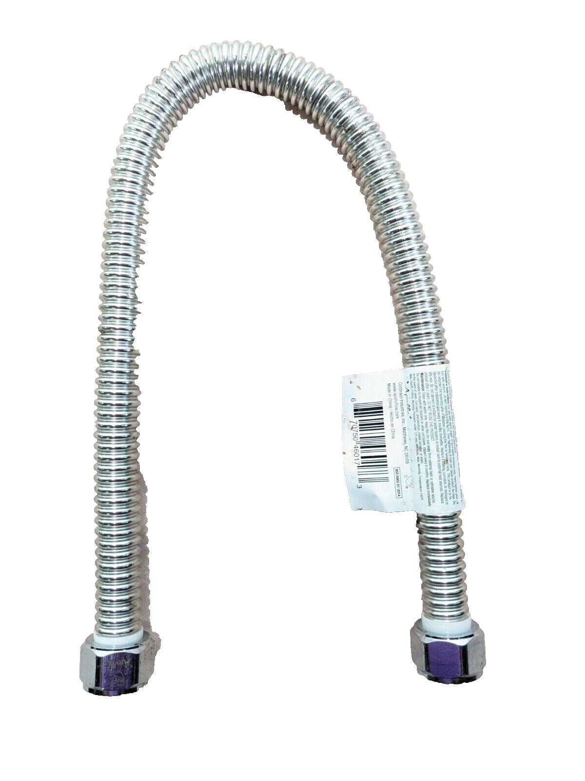 Apollo Corrugated Stainless Steel Water Heater Connector WGCSST34F24 Pack of 5