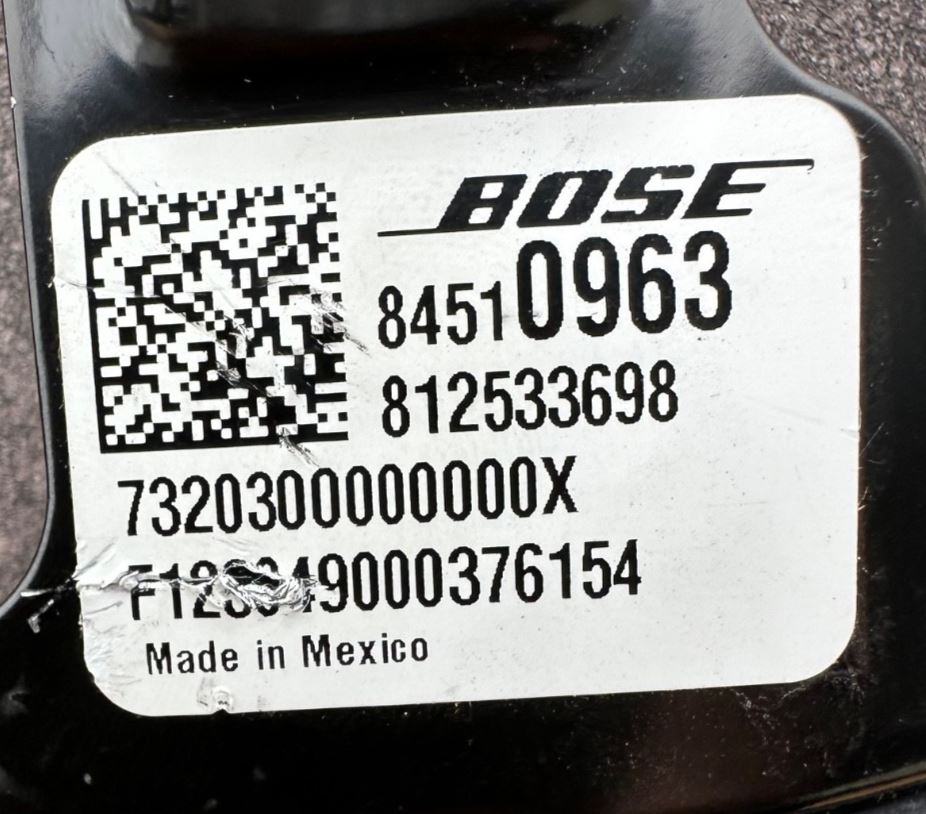 OEM | Speaker Front Door Fits 2014-2019 Corvette GM 84510963